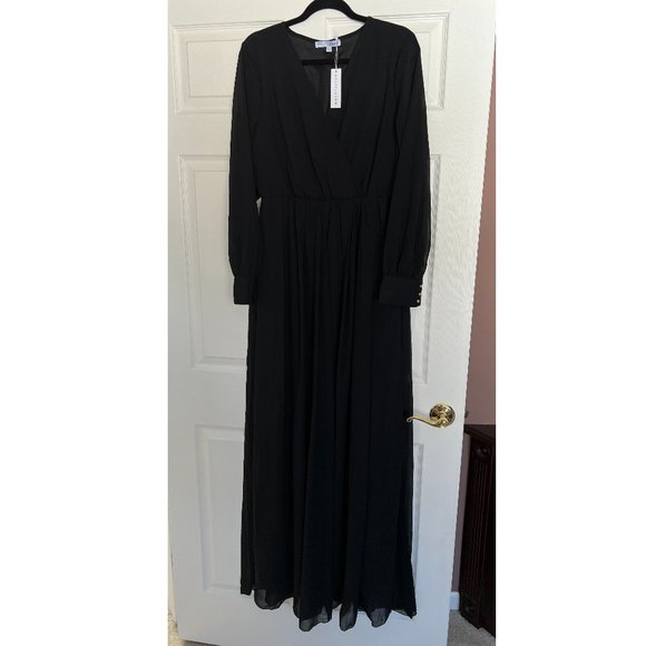 NWT Baltic Born Lydia Maxi Dress Black XL - Picture 8 of 11